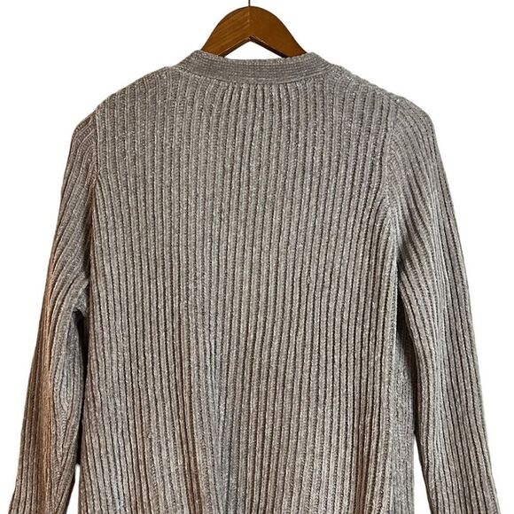 NWT! John Paul Richard grey chenille cardigan - Picture 11 of 11